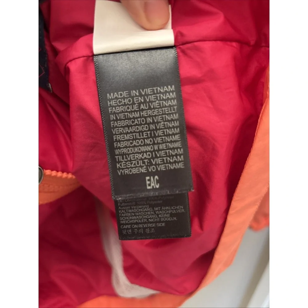 Marmot Precip Eco Component 3-in-1 Jacket Kids' XL Peach Shell And fleece EUC